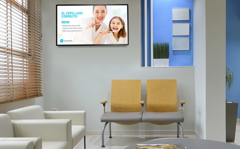 pantallas publicitarias para clinicas